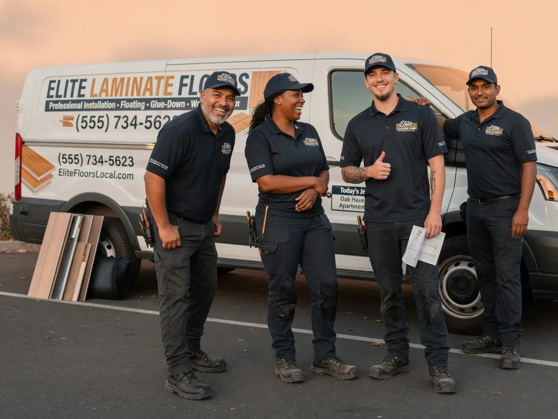 Laminate flooring installation company in Hubbard, IA